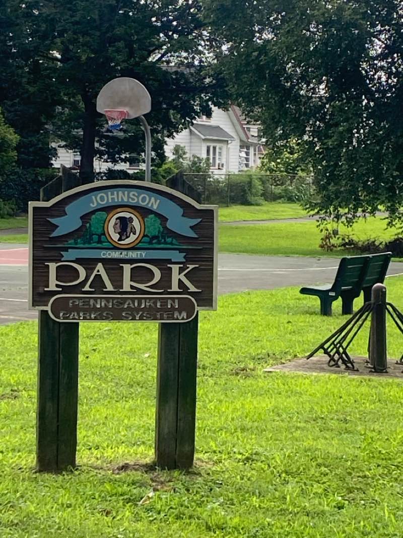 walking near me in Johnson Park in autumn