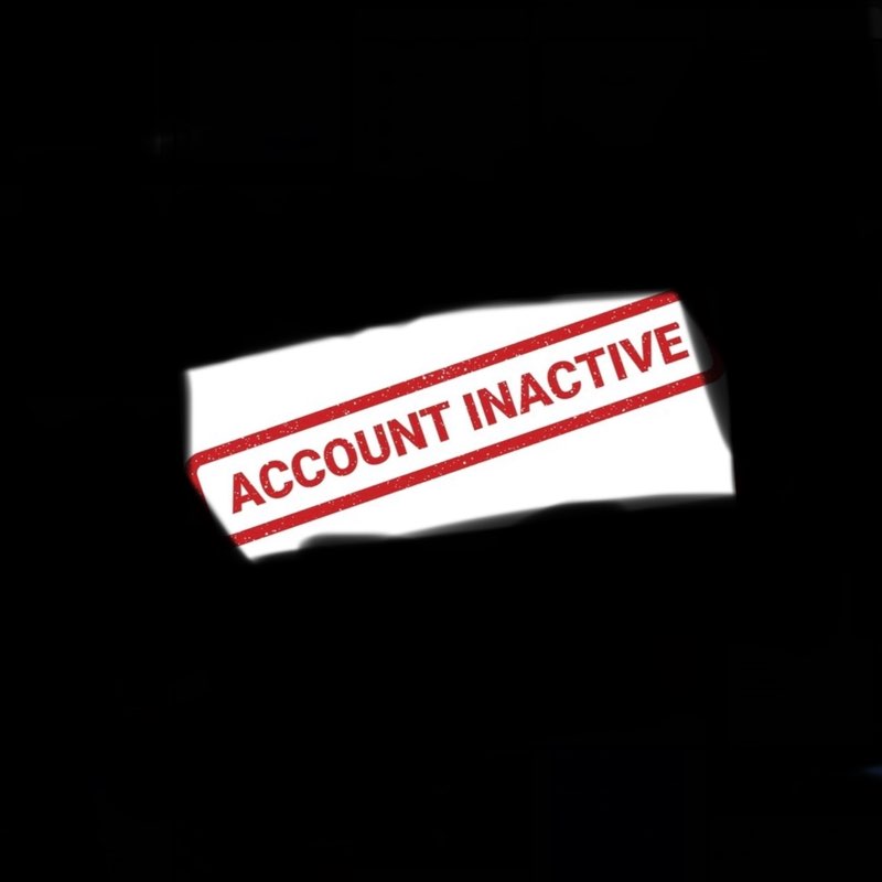 Account inactive