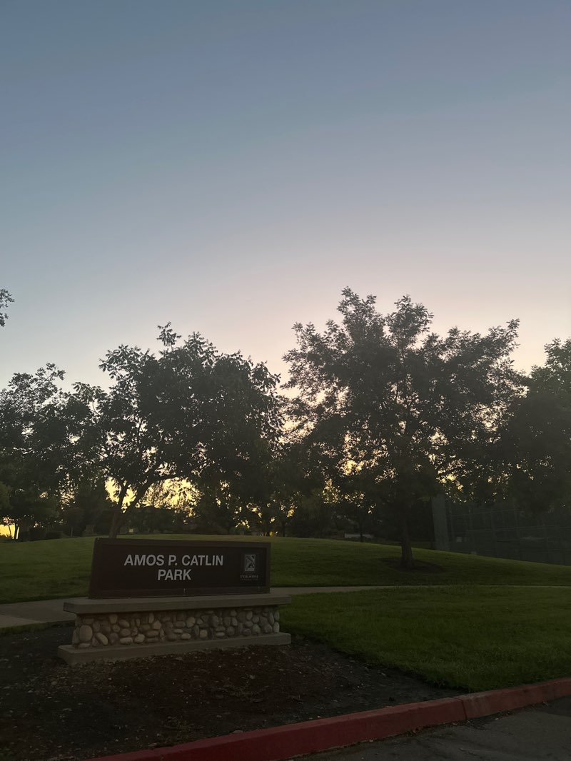 walking near me in Amos P Catlin Park in autumn