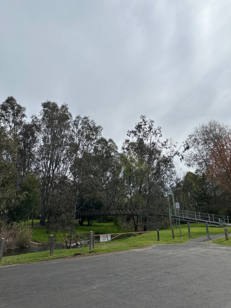walking near me in Rotary Park in spring