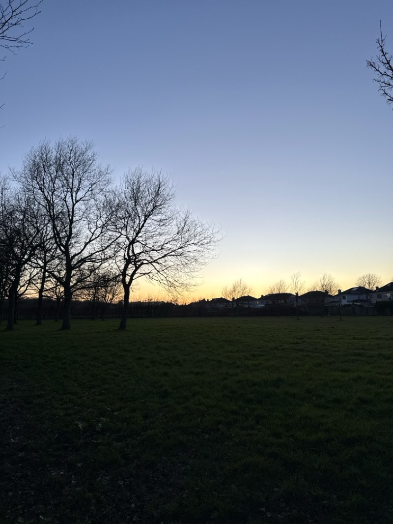 walking near me in Rathcoole Park in spring