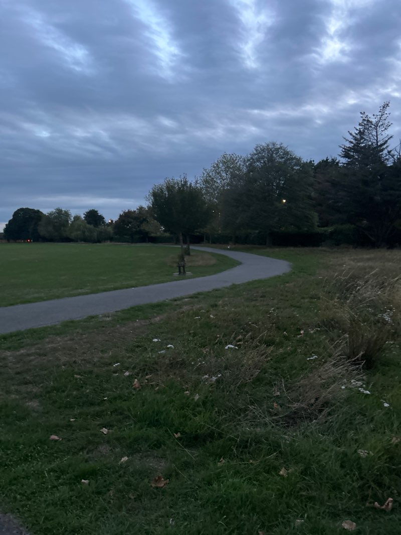 walking near me in Hayes End Community Park in autumn