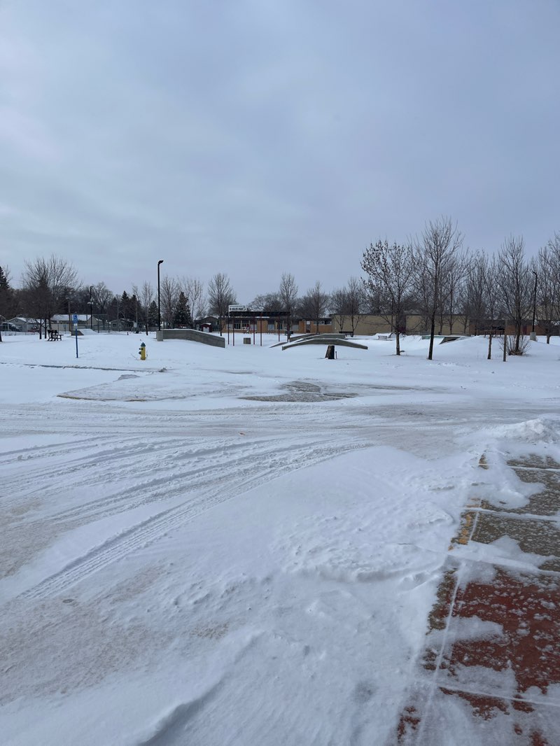 walking near me in Centennial Park in winter