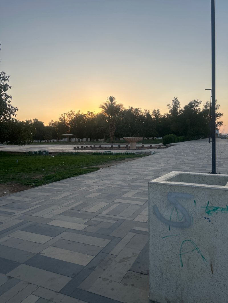 walking near me in حديقة الخالدية in autumn