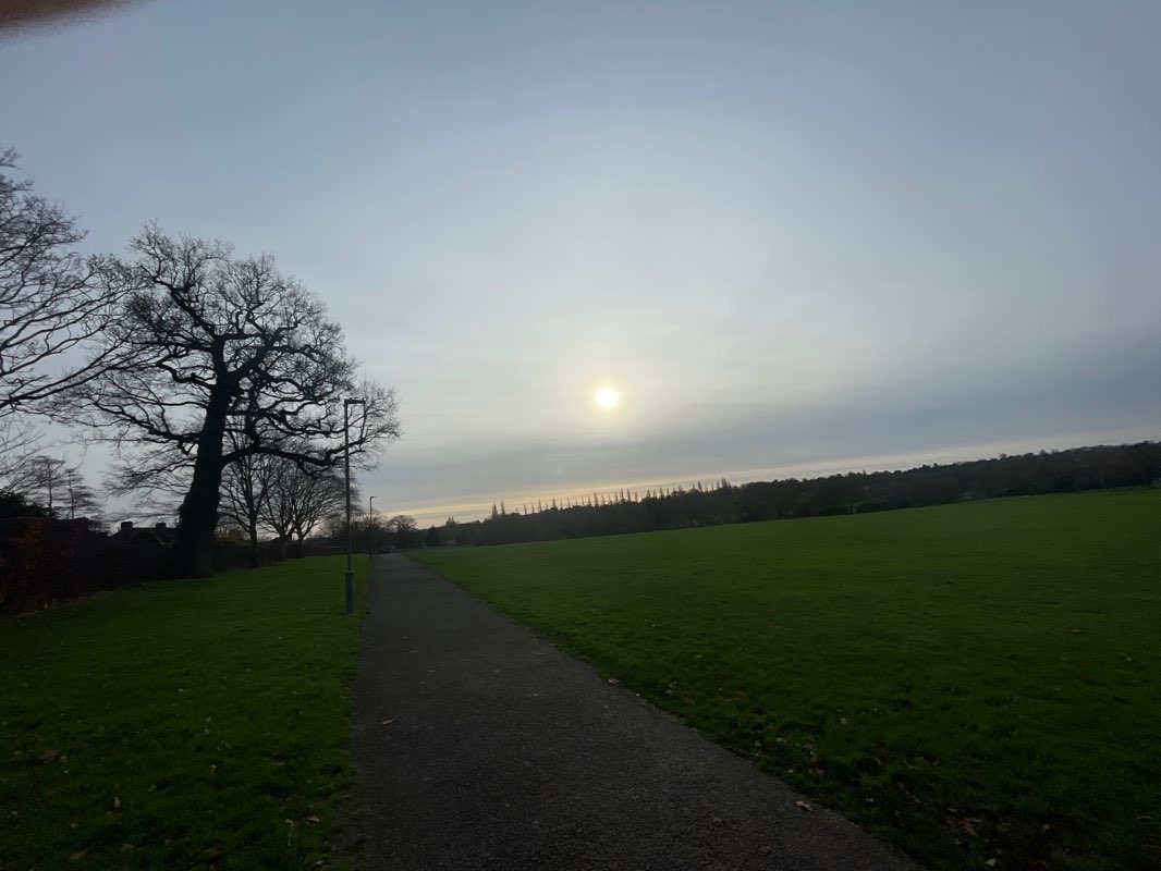 walking near me in Wyatts Farm Open Space in winter