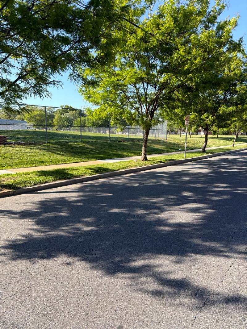 walking near me in Rodney Square in spring