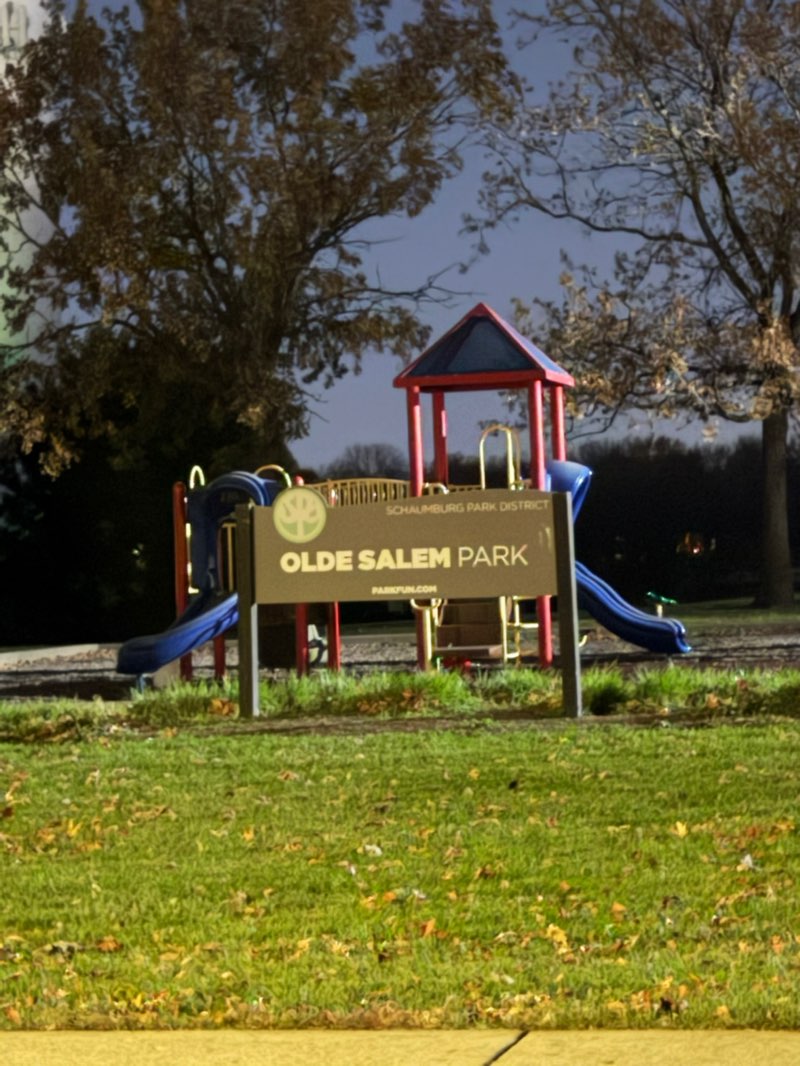 walking near me in Olde Salem Park in autumn