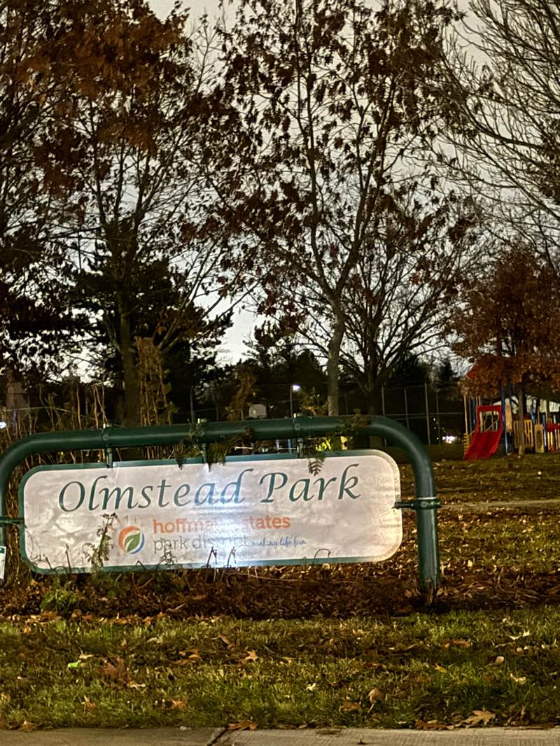 walking near me in Olmstead Park in autumn