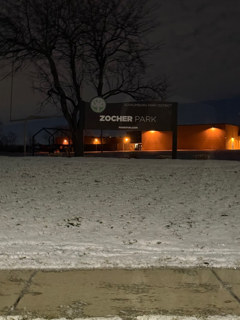 walking near me in Zocher Park in winter