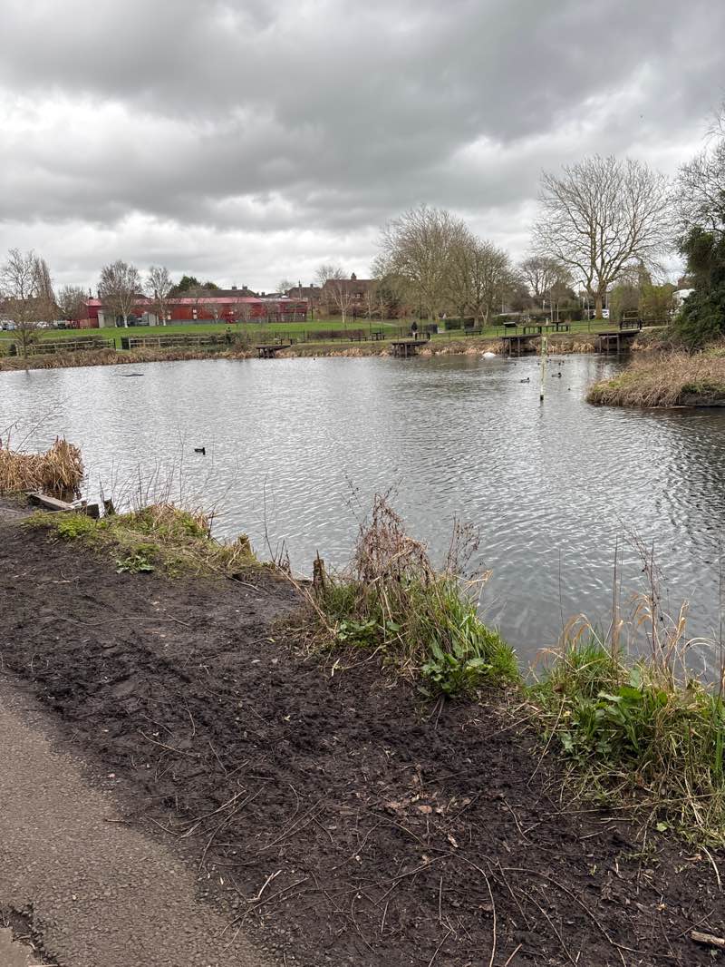 walking near me in Victoria Park in winter