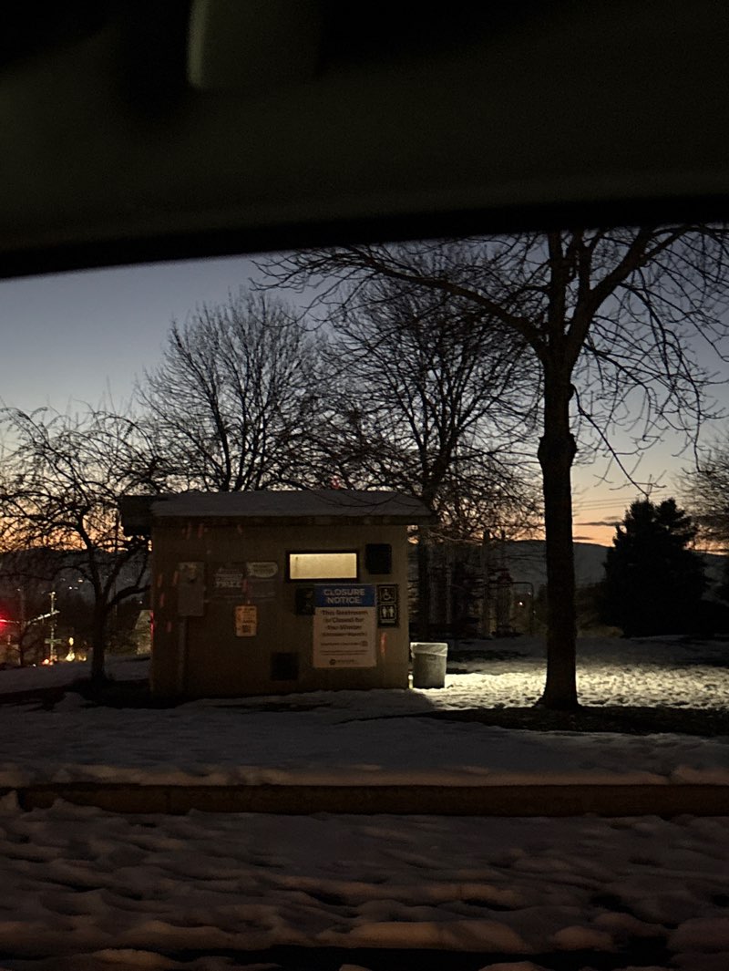 walking near me in Summerfield Park in winter