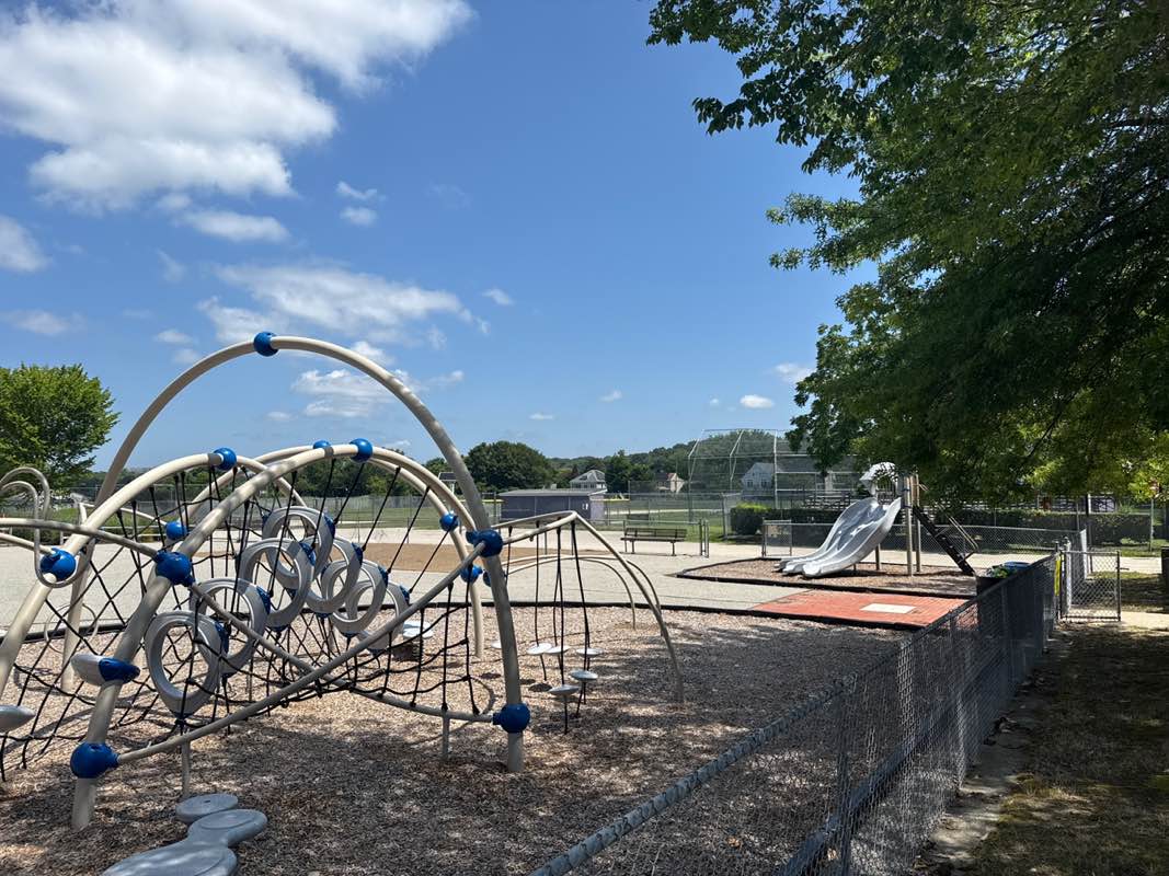 walking near me in Guiteras Park in autumn