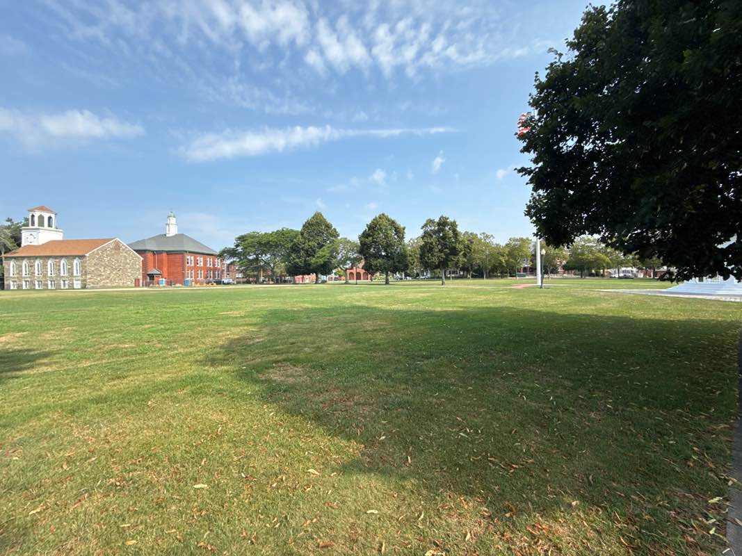 walking near me in The Bristol Town Common in autumn