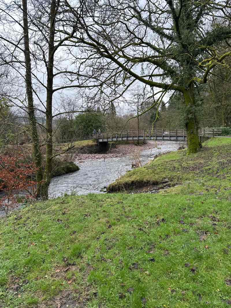 walking near me in Craig-y-nos Country Park in winter