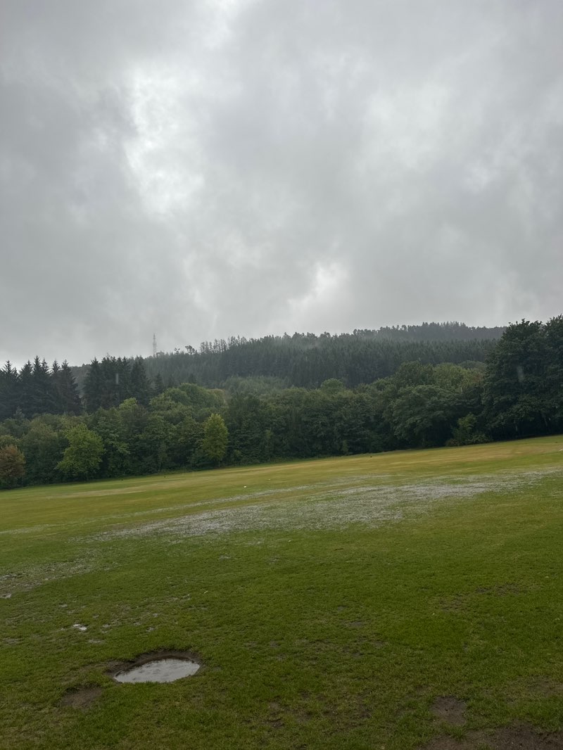 walking near me in Ystradfechan Park in summer