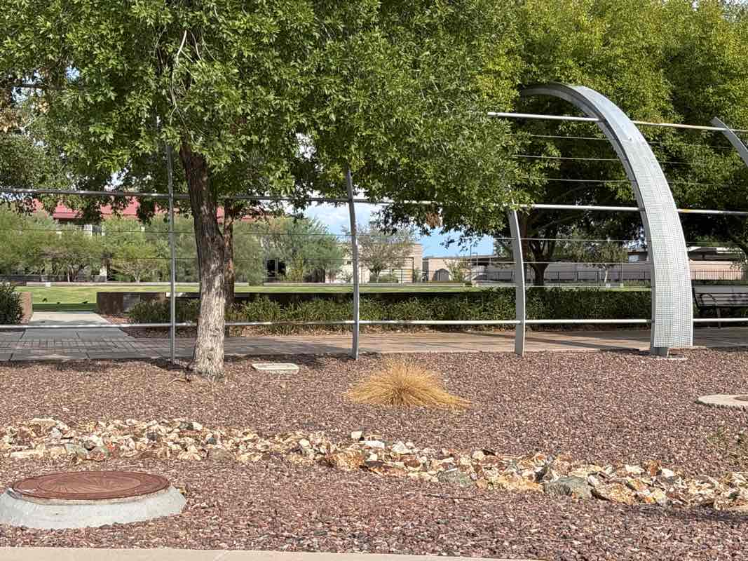 walking near me in Centennial Park Plaza in autumn