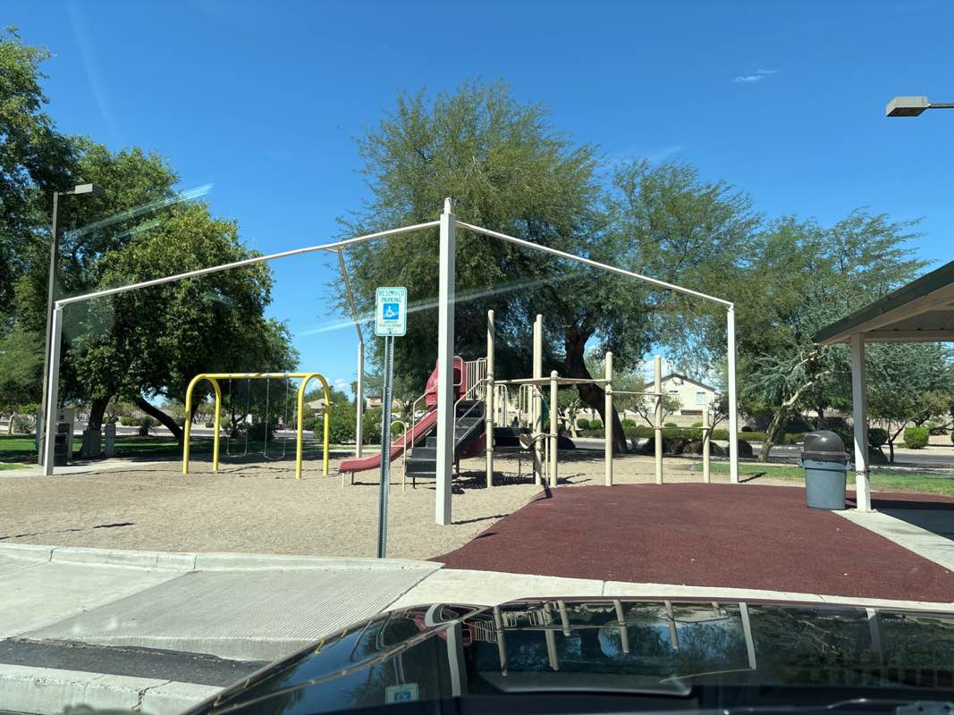 walking near me in David C. Uribe Memorial Park in autumn