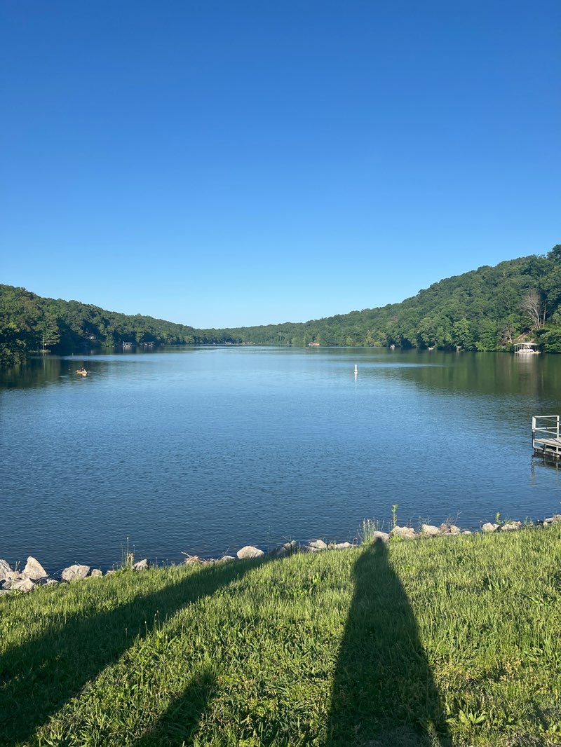 walking near me in Lake Ann Dam and Public Use Area in spring