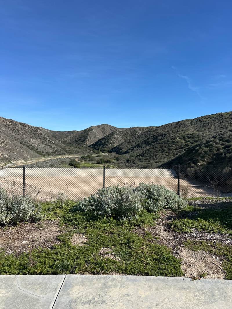 walking near me in Plum Canyon Park in winter