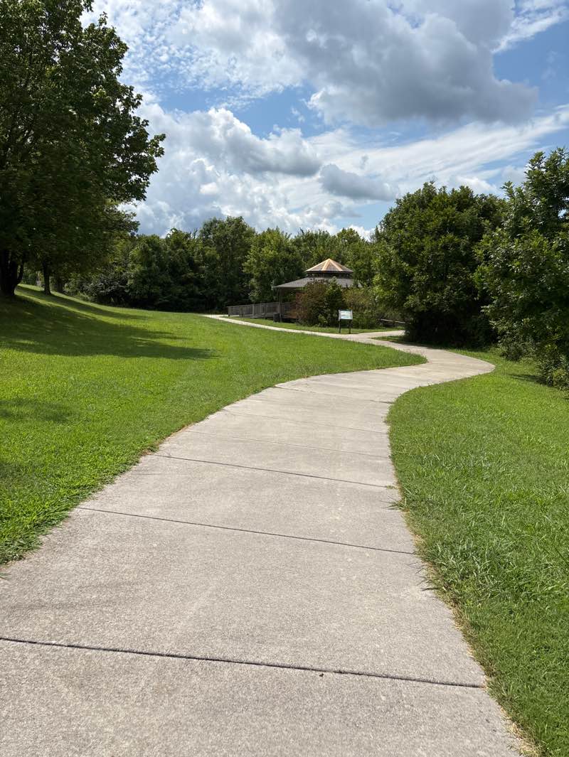 walking near me in Pistol Creek Wetlands Center in autumn
