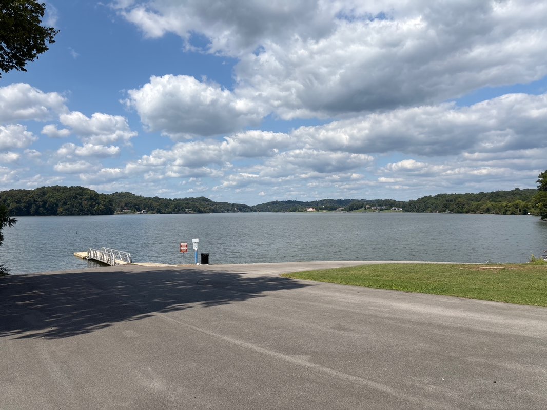 walking near me in Louisville Point Park in autumn