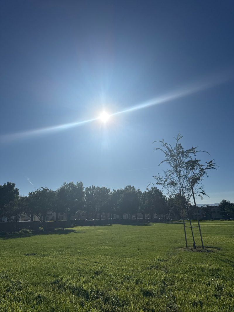 walking near me in Constellation Park in winter