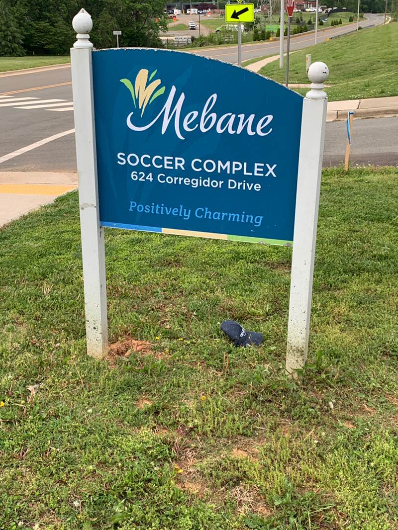 walking near me in Mebane Soccer Complex in spring
