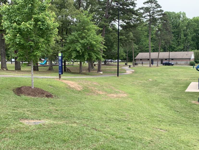 walking near me in North Park in spring