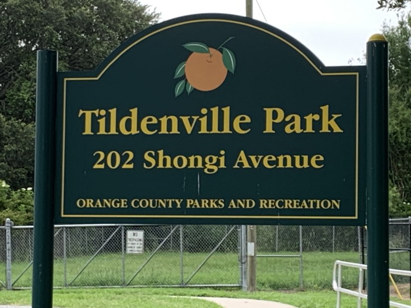 walking near me in Tildenville Park in summer