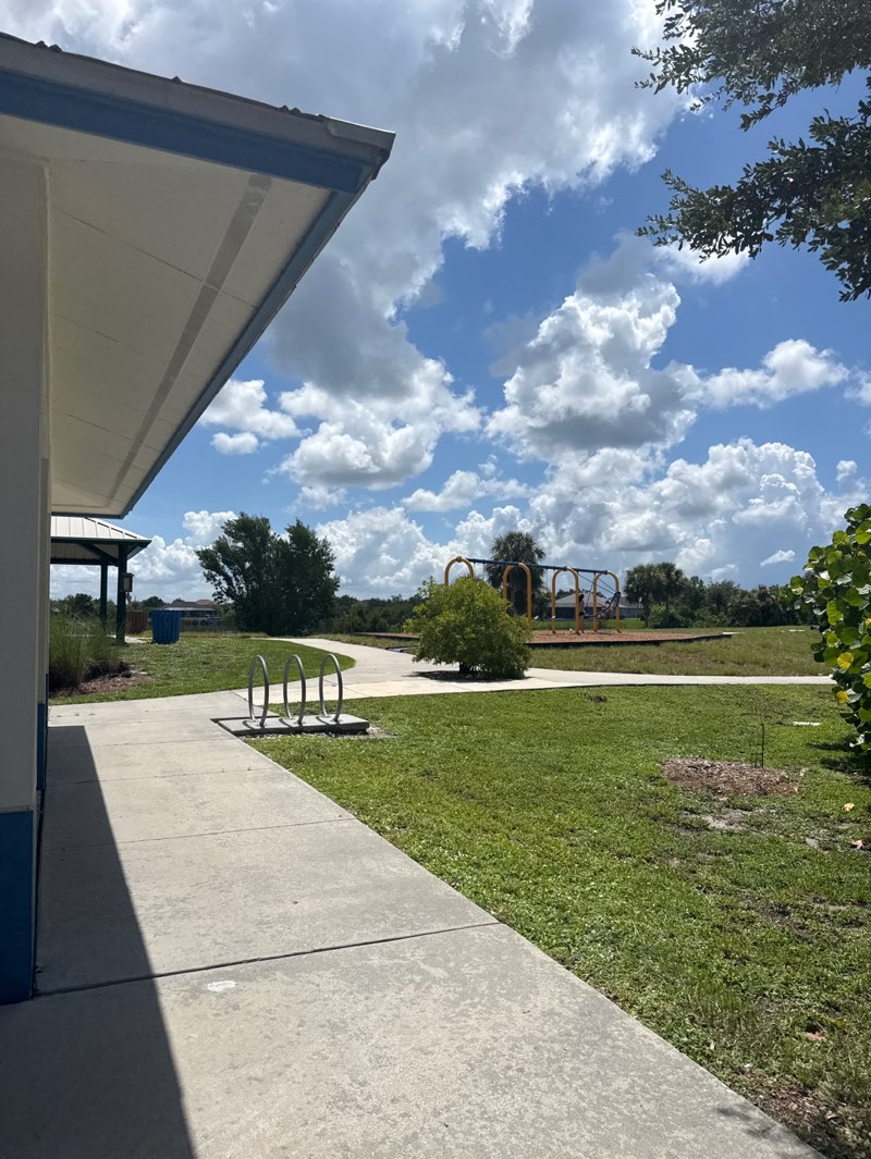walking near me in South Gulf Cove Park in autumn