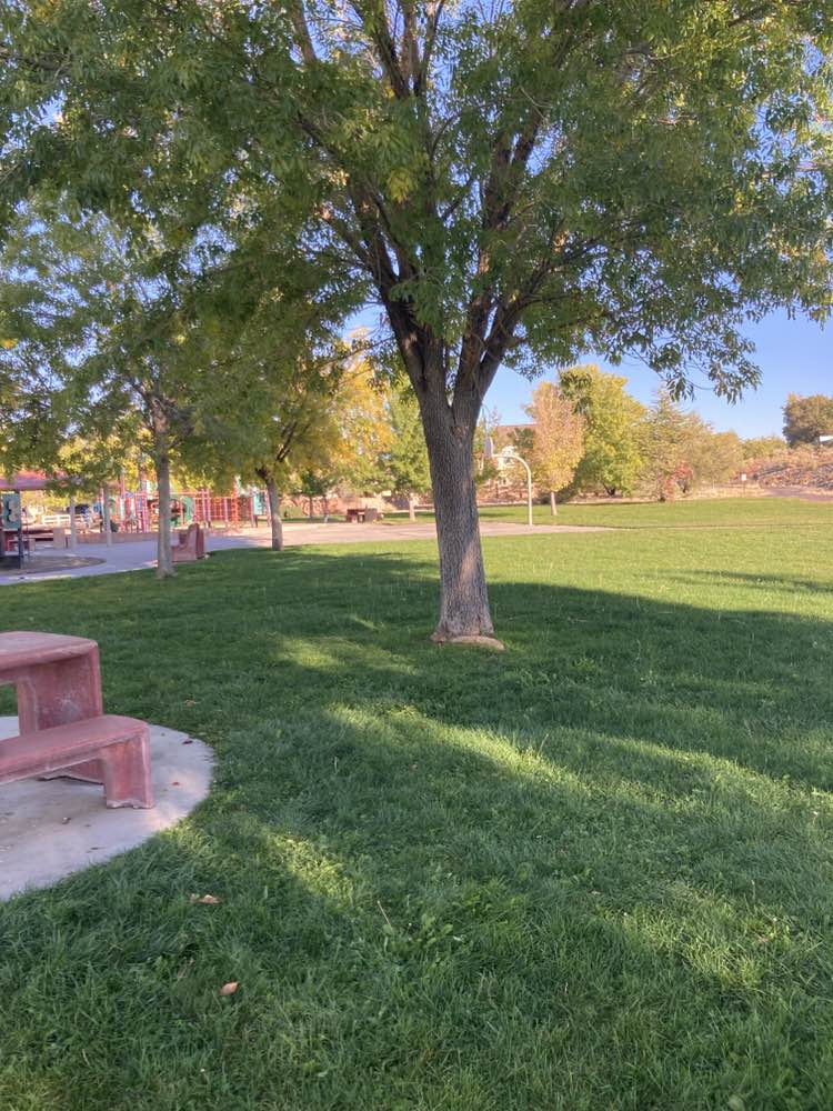 walking near me in Tres Placitas Park in autumn