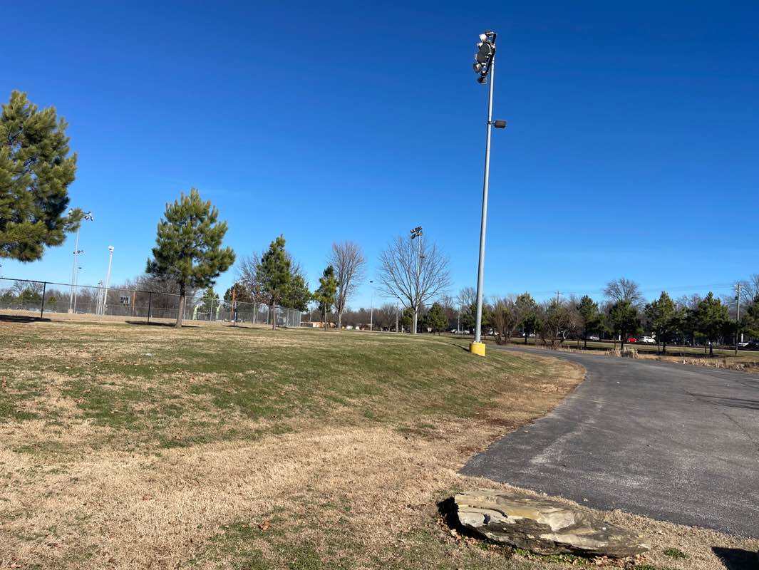 walking near me in Memorial Park in winter