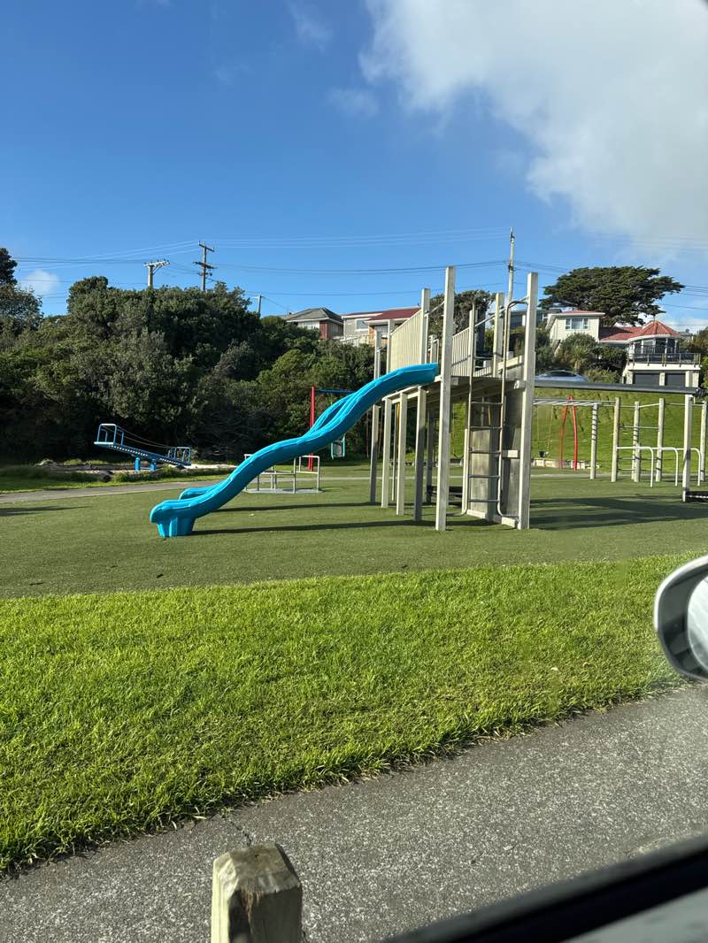 walking near me in Arnold Park in winter