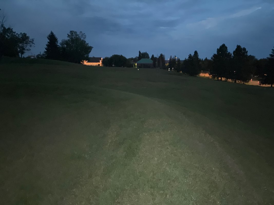 walking near me in St-Vital Park in summer