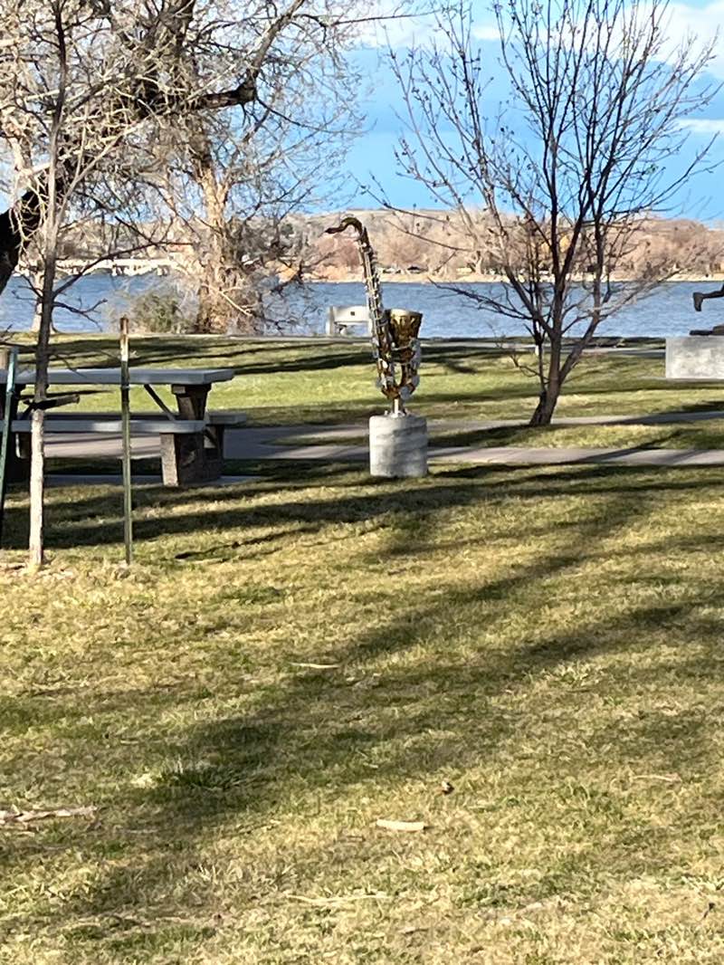 walking near me in West Bank Park in spring