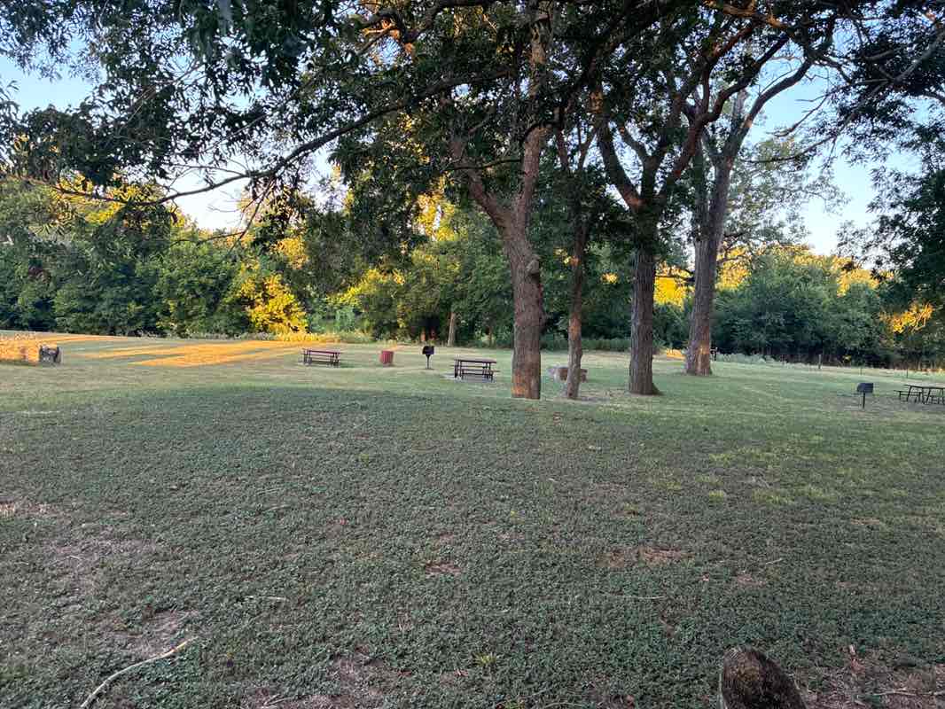 walking near me in Jaycee Park in autumn