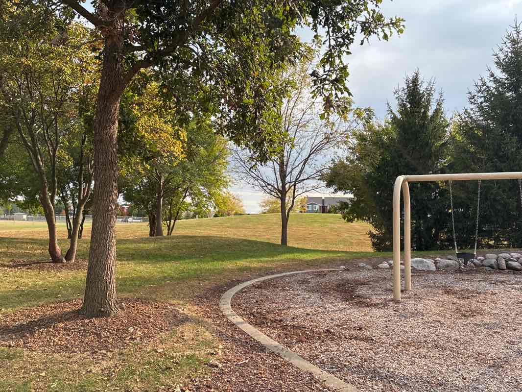 walking near me in Cannonball Ridge Park in autumn