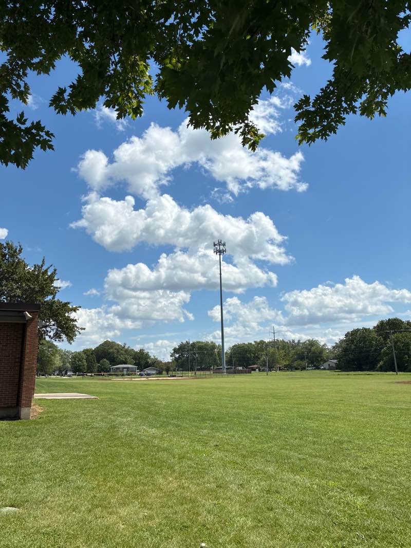 walking near me in Boulder Hill Elementary Baseball Fields in autumn