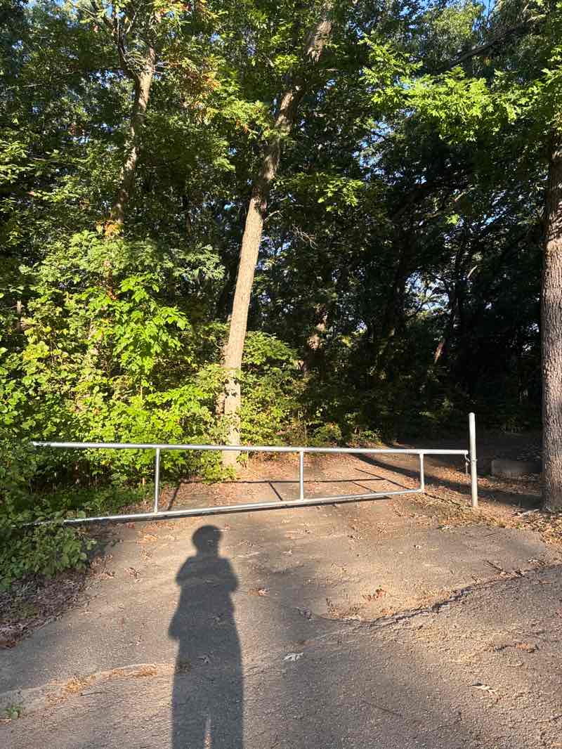 walking near me in Hoyt Park in autumn
