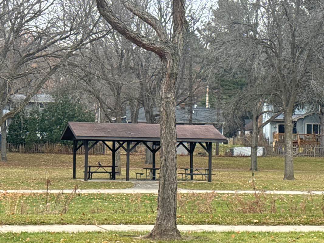 walking near me in Bordner Park in autumn