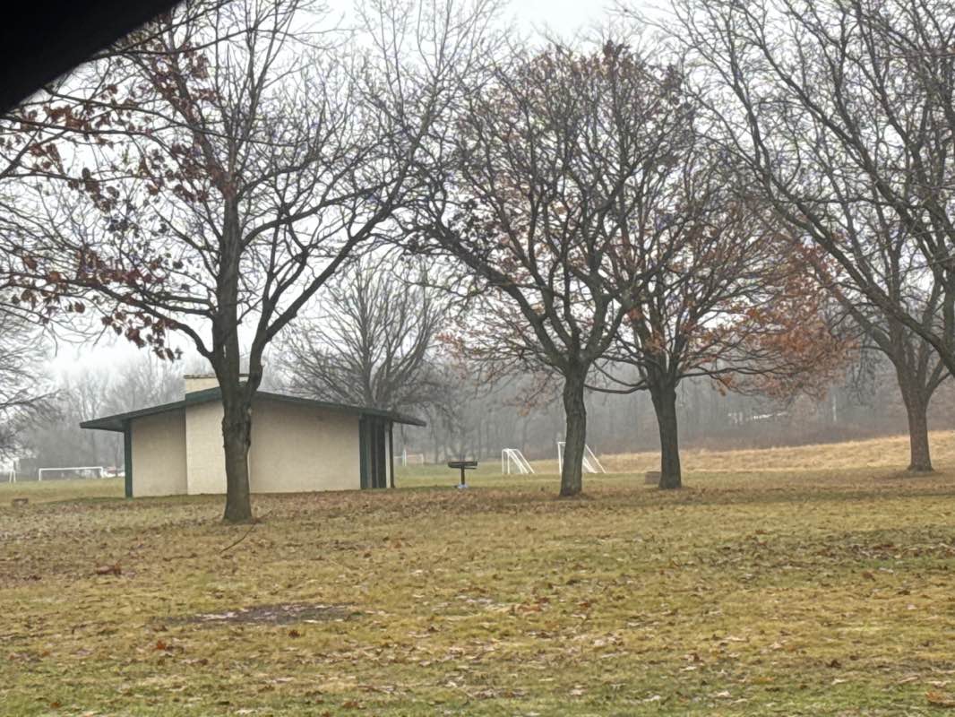 walking near me in Badger Prairie County Park in winter