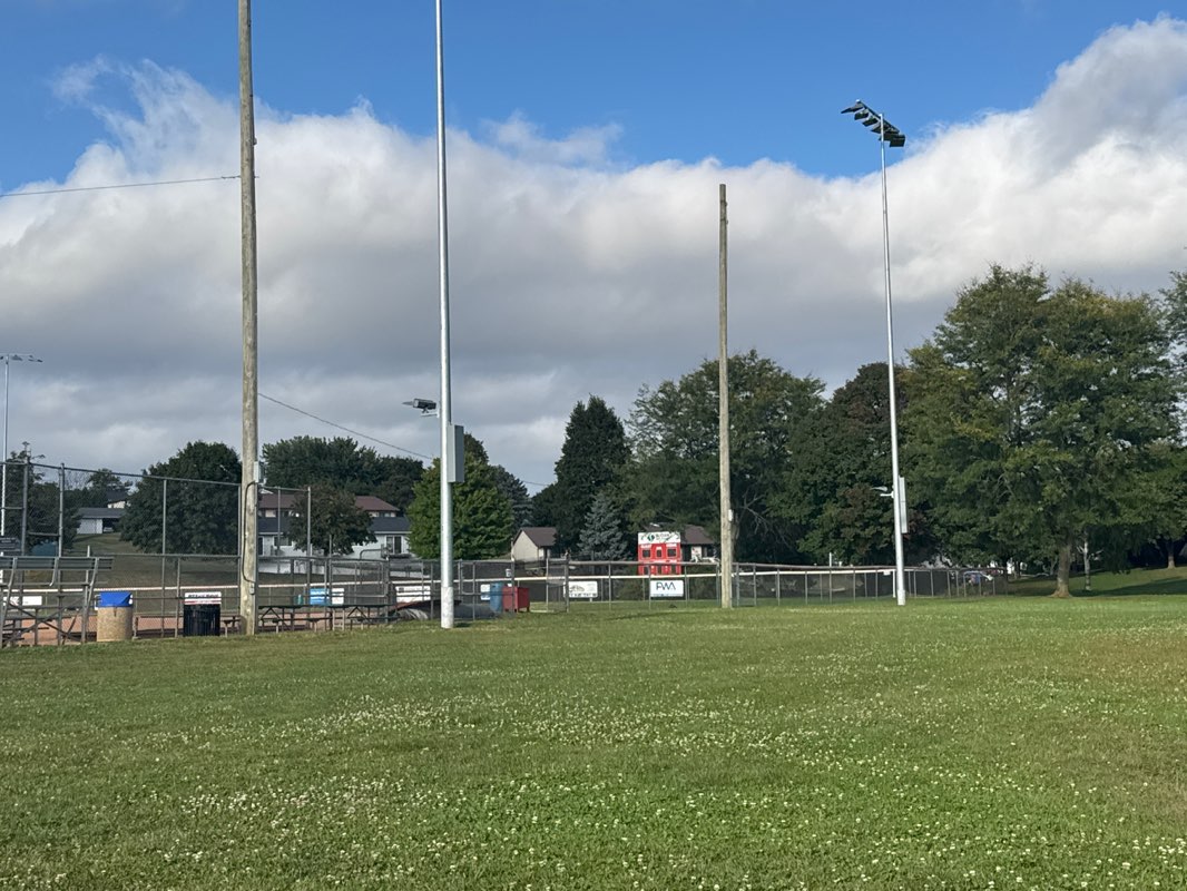 walking near me in Grundahl Park in autumn