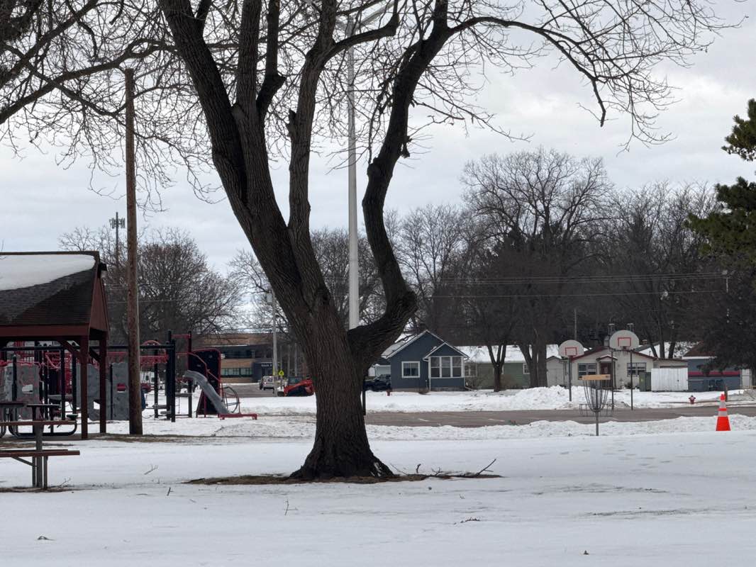 walking near me in Marion Park in winter