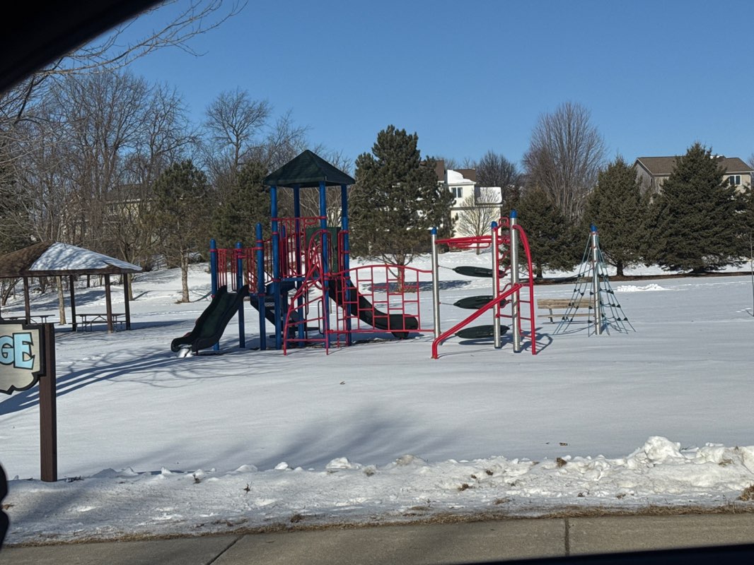 walking near me in Westridge Park in winter