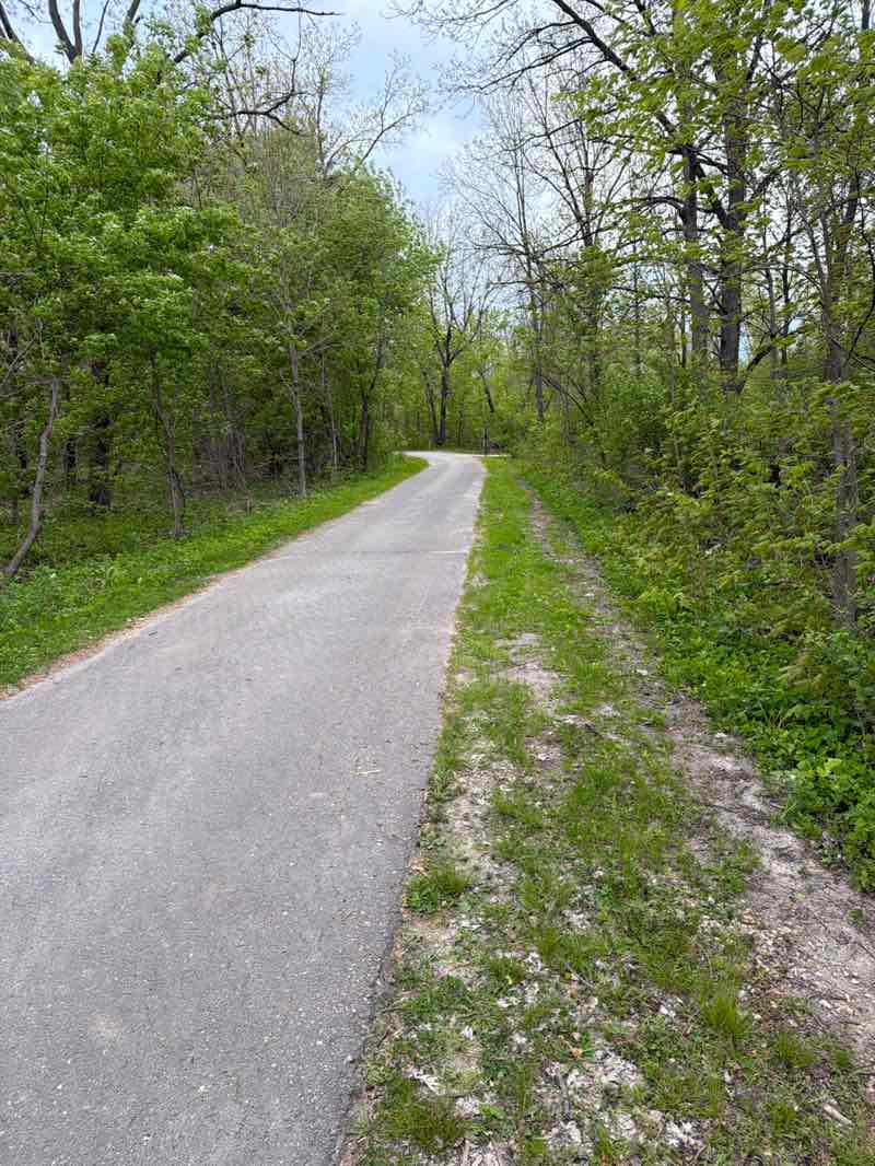 walking near me in Governor Nelson State Park in spring
