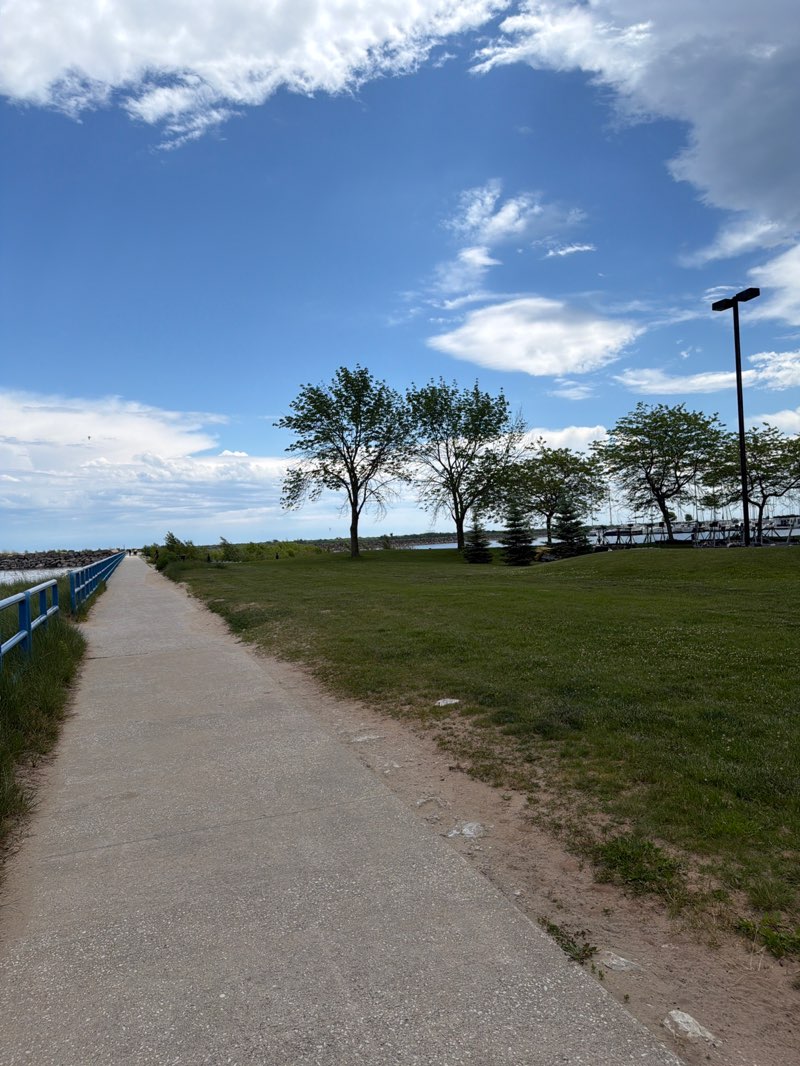 walking near me in Blue Rail Park - Beach in summer