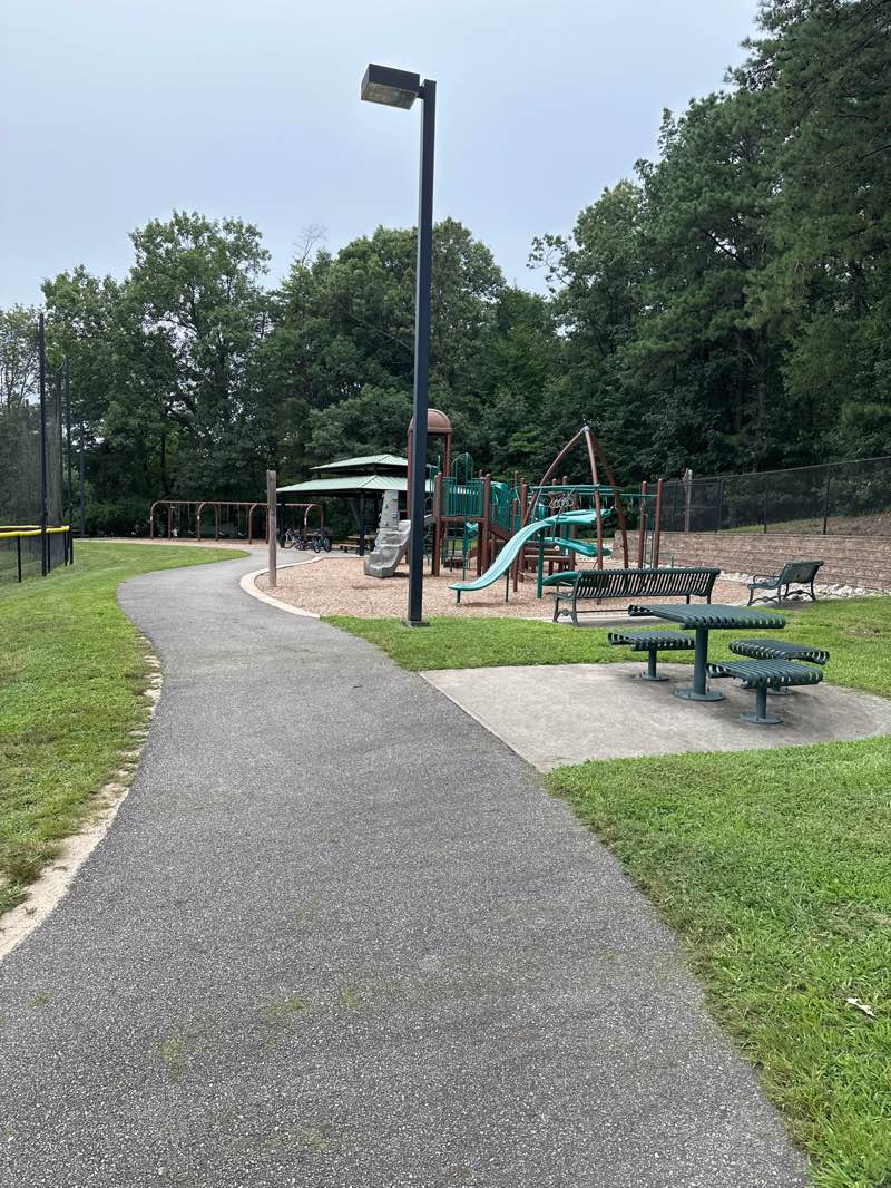 walking near me in Pine Ridge Park in autumn