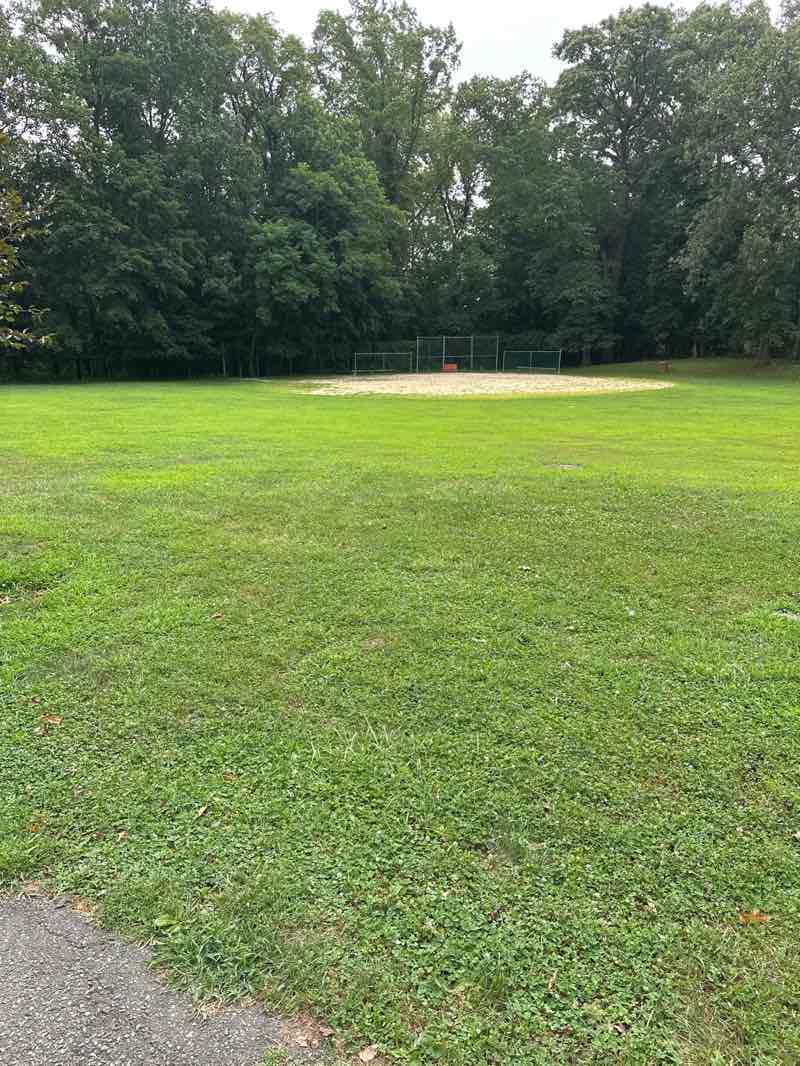 walking near me in Farrell Field in autumn