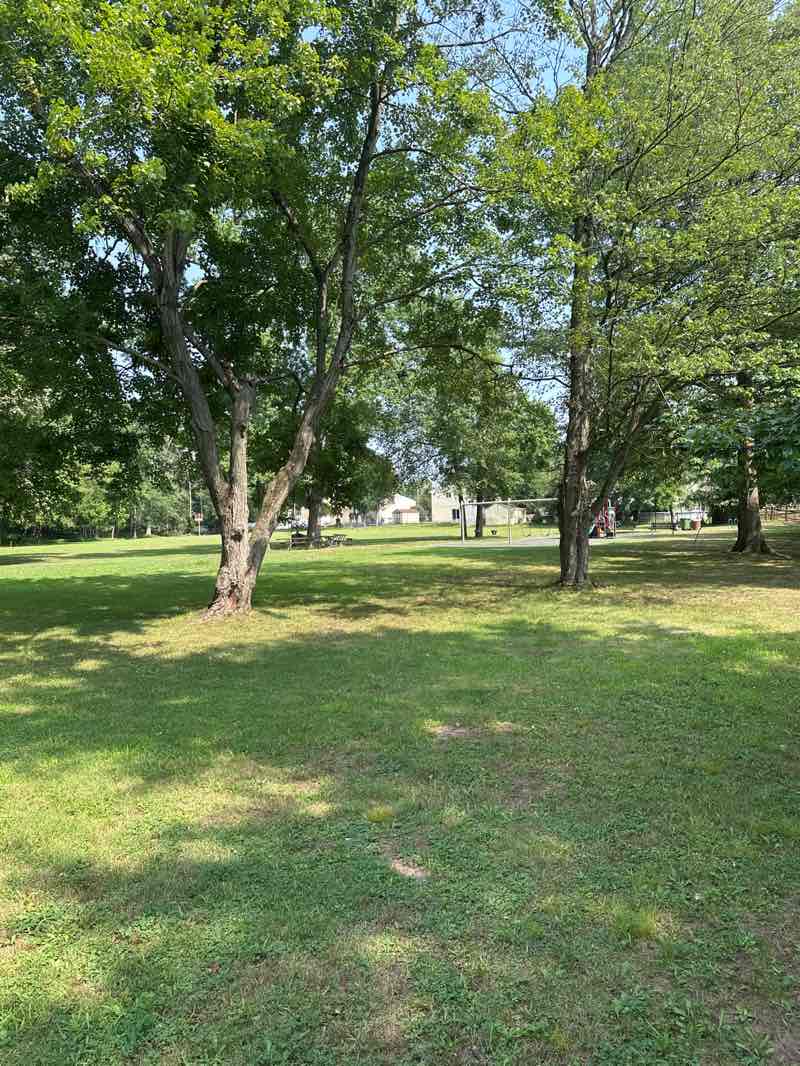 walking near me in Edison Woods Park in autumn