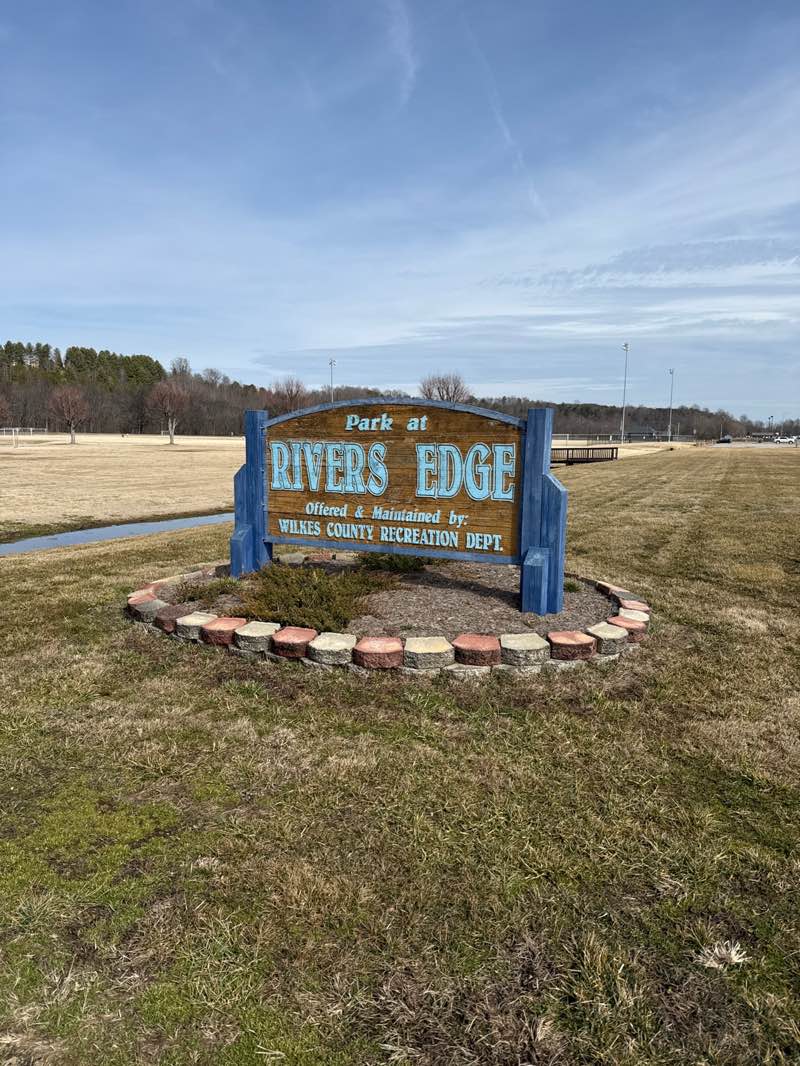 walking near me in Lowe's Park at River's Edge in winter